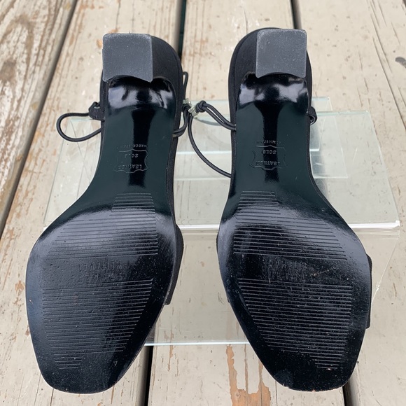 Stuart Weitzman black rhinestone sandal - Picture 11 of 15